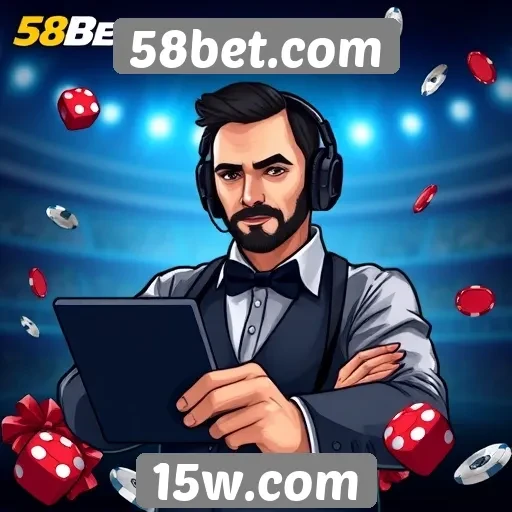 Pedidos de saque e suporte ao cliente no 58bet.com
